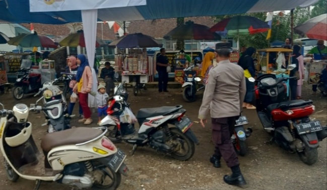 Patroli Sore Polsek Tanjungsiang, Antisipasi Kegiatan Ngabuburit Di Wilayah Hukum Polsek Tanjungsiang