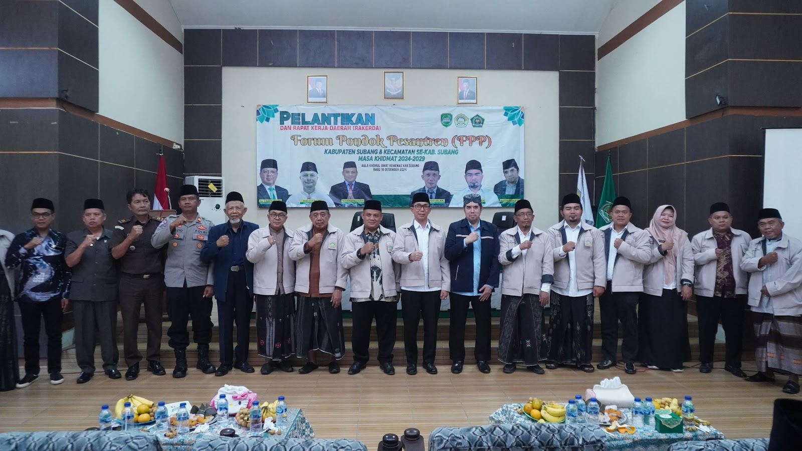 Pelantikan Pengurus Forum Pondok Pesantren, Sekda Subang Tekankan Ponpes Sebagai Mitra Strategis Pemerintah