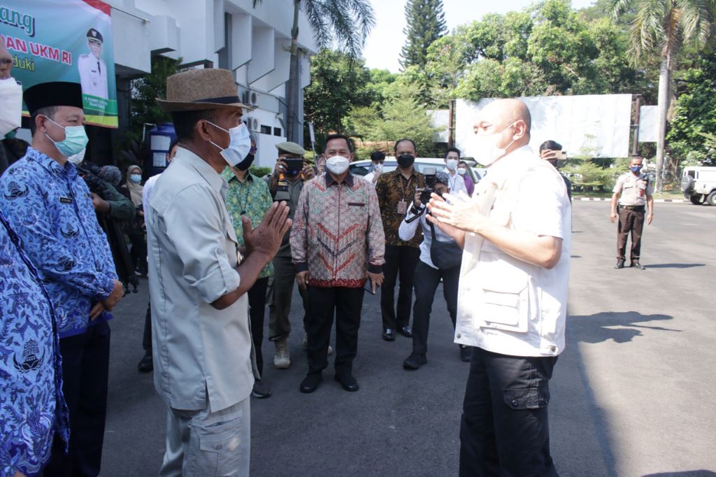 Pemkab Subang Terima Kunjungan Mentri Koperasi dan Usaha Kecil