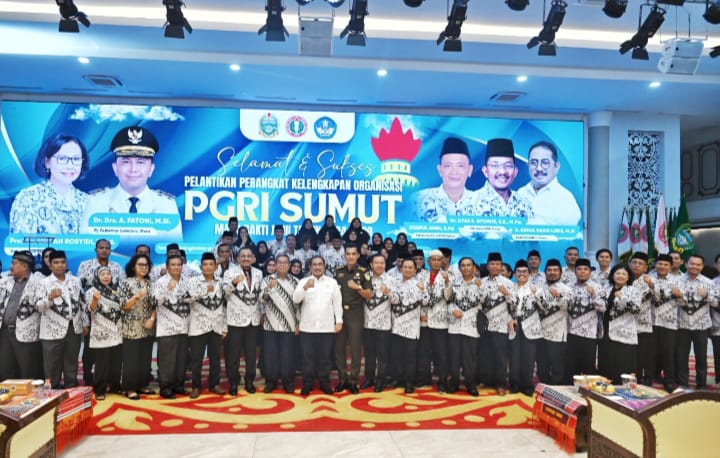 Pemprov Apresiasi PGRI Sumut Selenggarakan Seminar ‘Waktunya Inovasi Pendidik