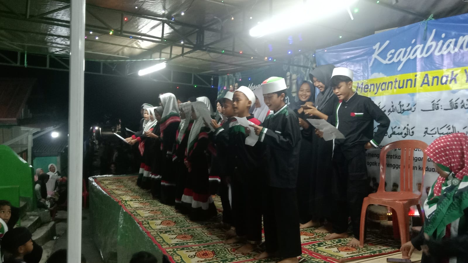 Pengajian Anak-anak Mesjid Al-Muslimin Kp.Sukalaksana Peringati Tahun Baru Islam Dan Santunan Anak Yatim Piatu Dengan Tema : " Keajaiban Menyantuni Anak Yatim "