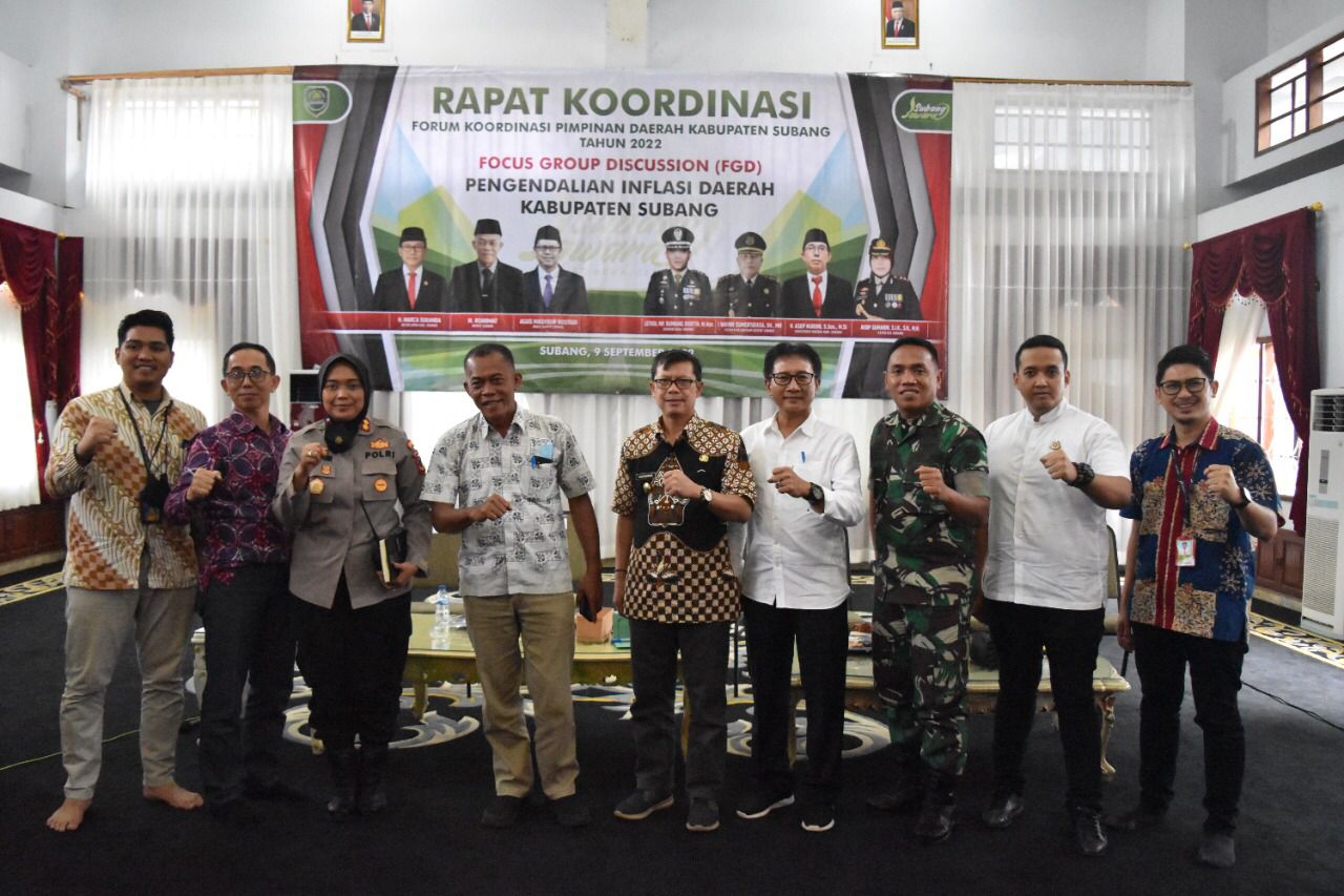 Pengendalian Inflasi Daerah, Kang Jimat-Akur Pimpin Focus Group Discussion