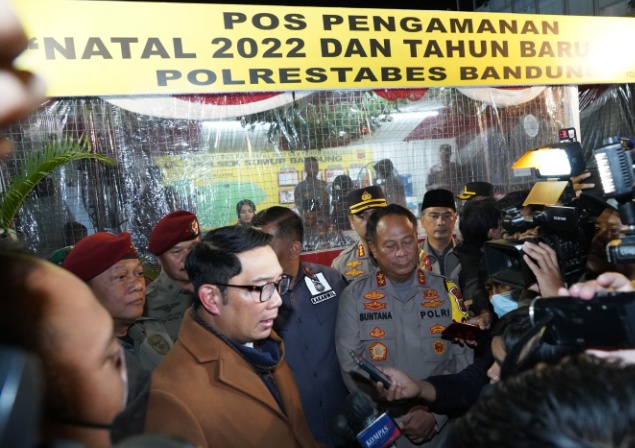 PENINJAUAN KESIAPAN PENGAMANAN MALAM TAHUN BARU 2023