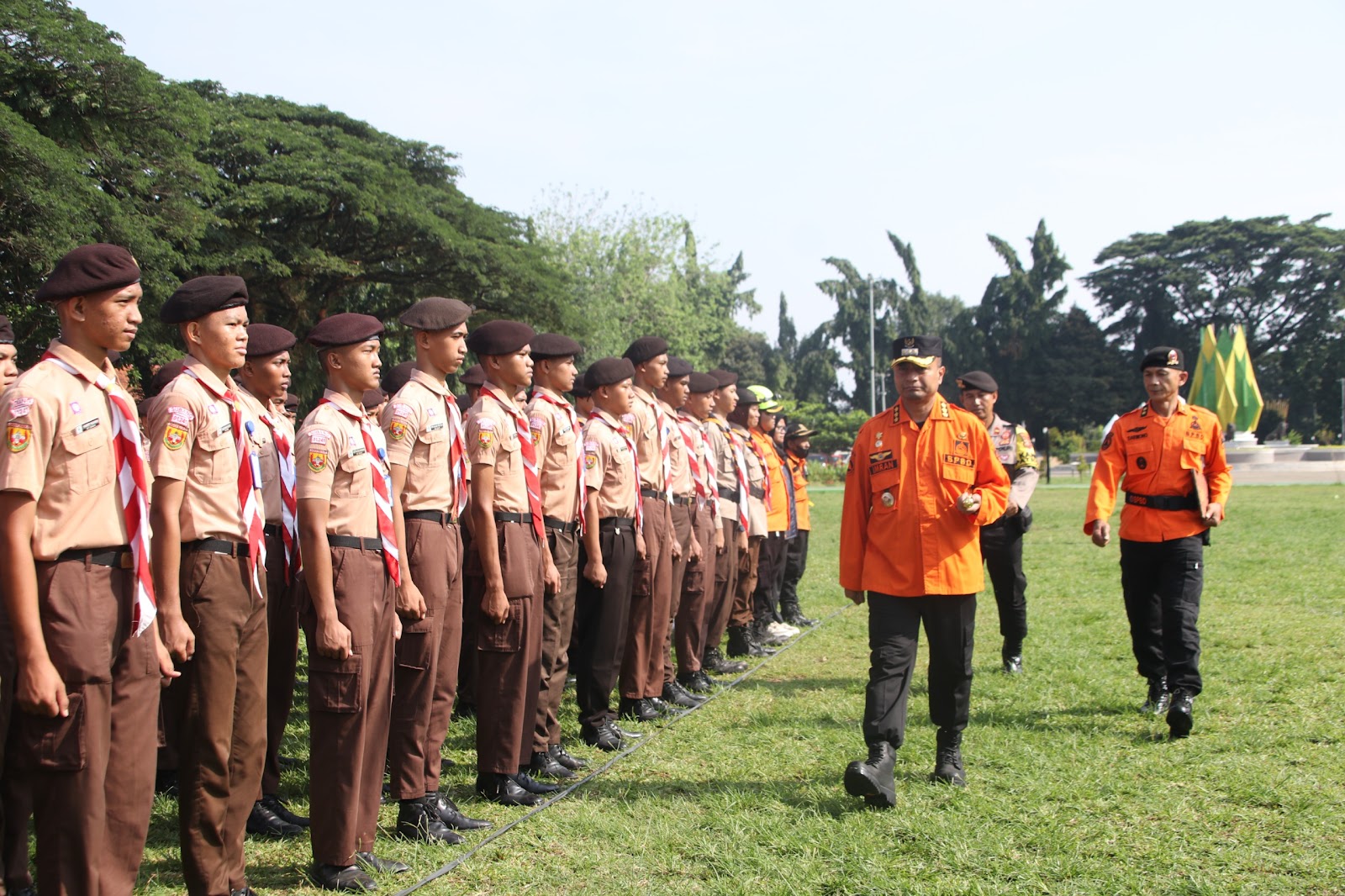 Penjabat Bupati Subang Pimpin Apel Siaga Bencana Hidrometeorologi, Kesiapsiagaan Pengamanan Pemilihan Kepala Daerah dan Nataru di Kabupaten Subang Tahun 2024