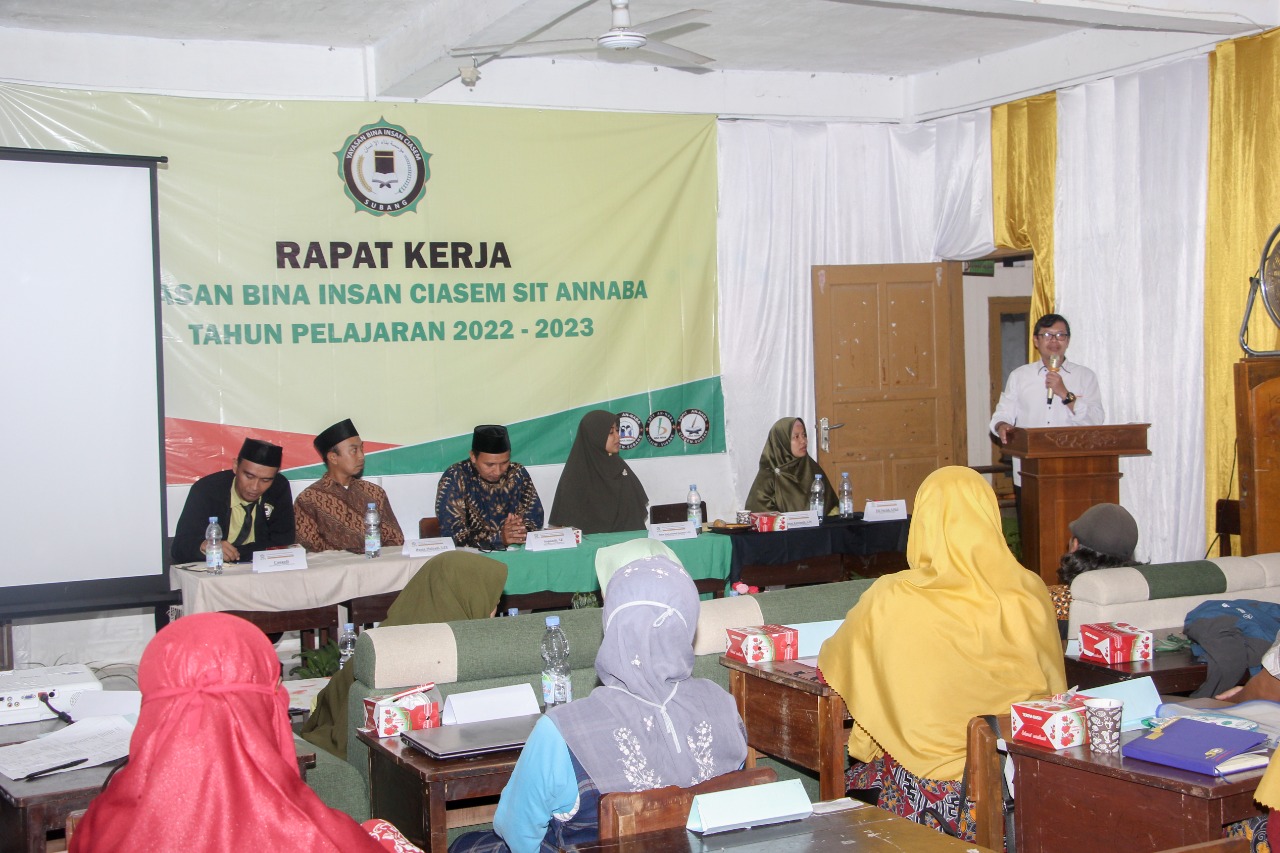 PENUTUPAN RAPAT KERJA YAYASAN BINA INSAN CIASEM SIT ANNABA