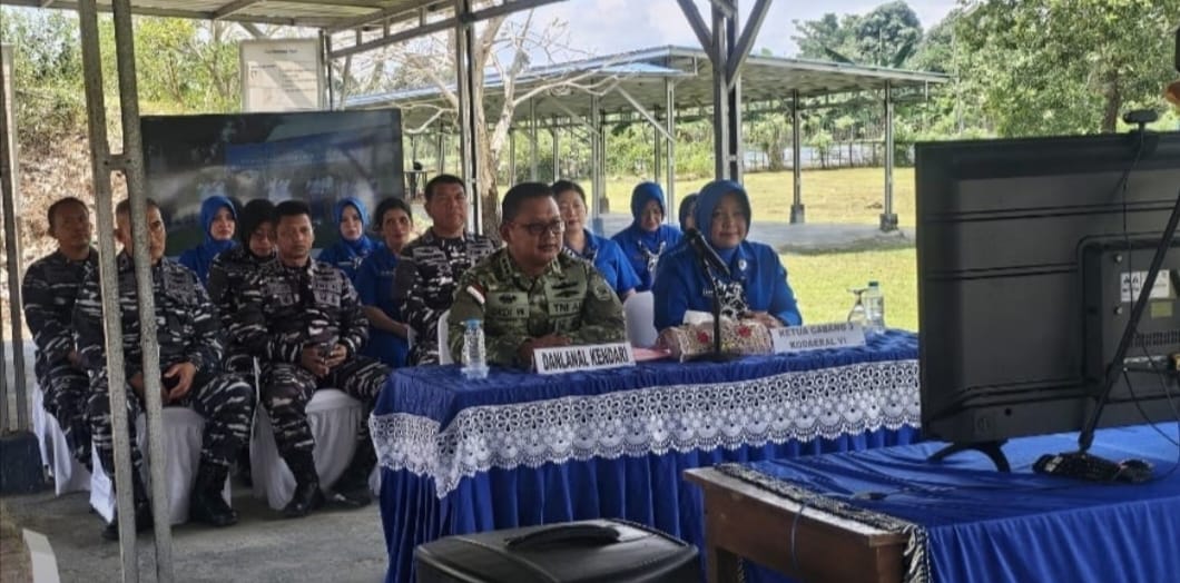 Perkuat Ketahanan Pangan Nasional,Danlanal Kendari Paparkan Program Pertanian Pesisir Usai Mengikuti Vicon dengan Kasal