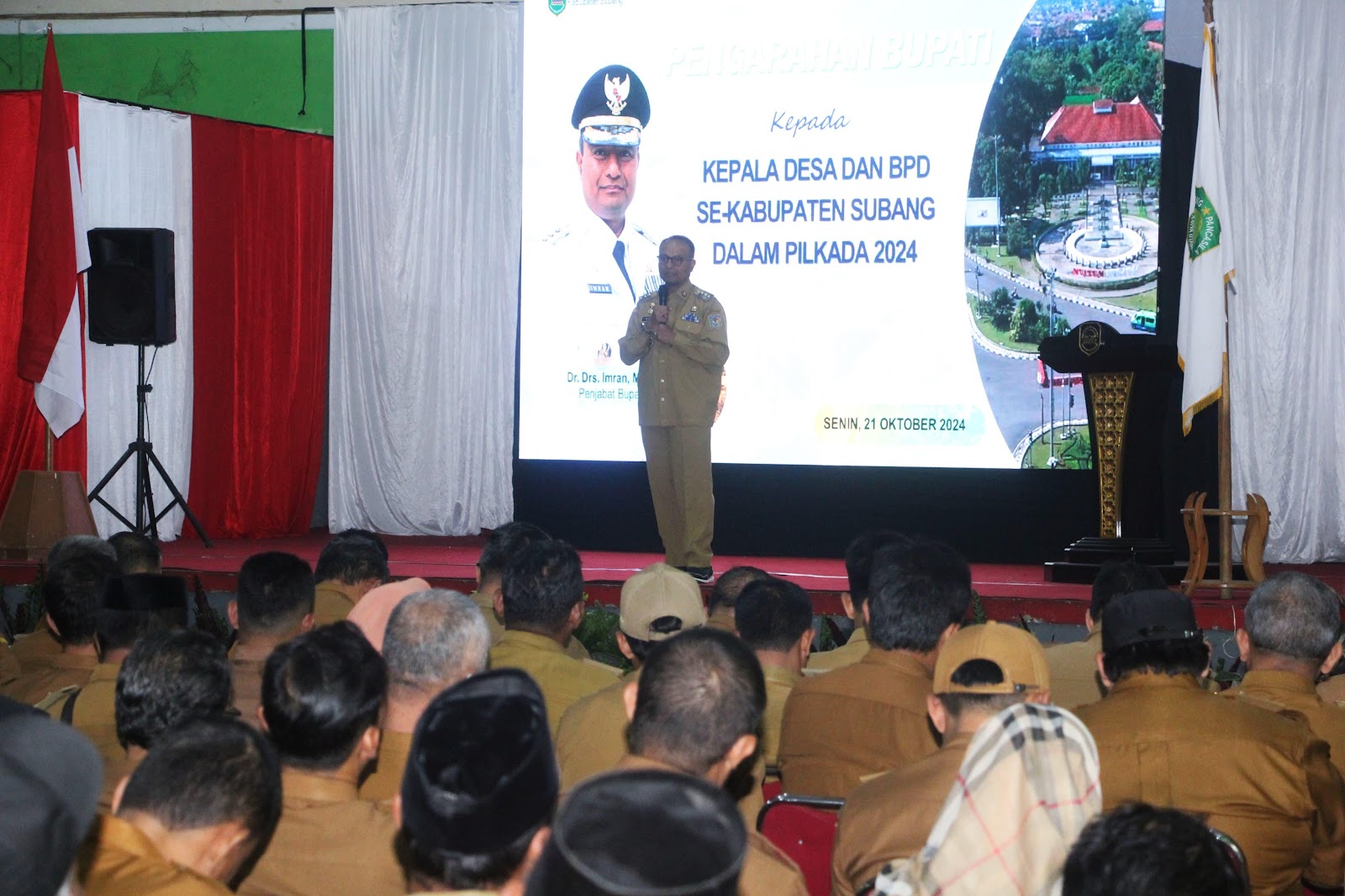 Perkuat Sinergitas Pemerintahan Desa, Pj Bupati Subang Hadiri Silaturahmi dengan Kepala Desa dan Ketua BPD se-Kabupaten Subang