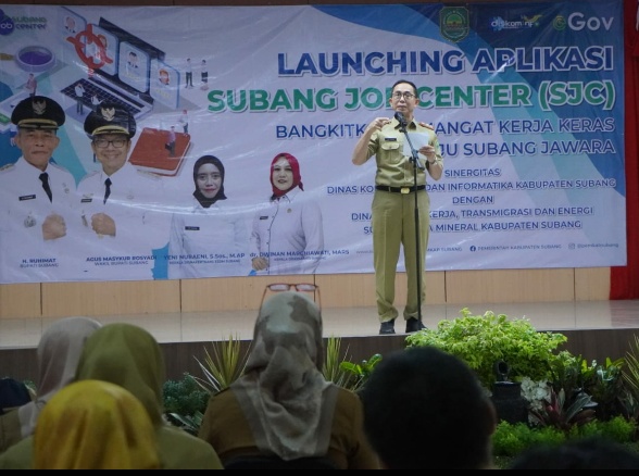 Permudah Pencari Kerja, Sekda Subang Launching Subang Job Center