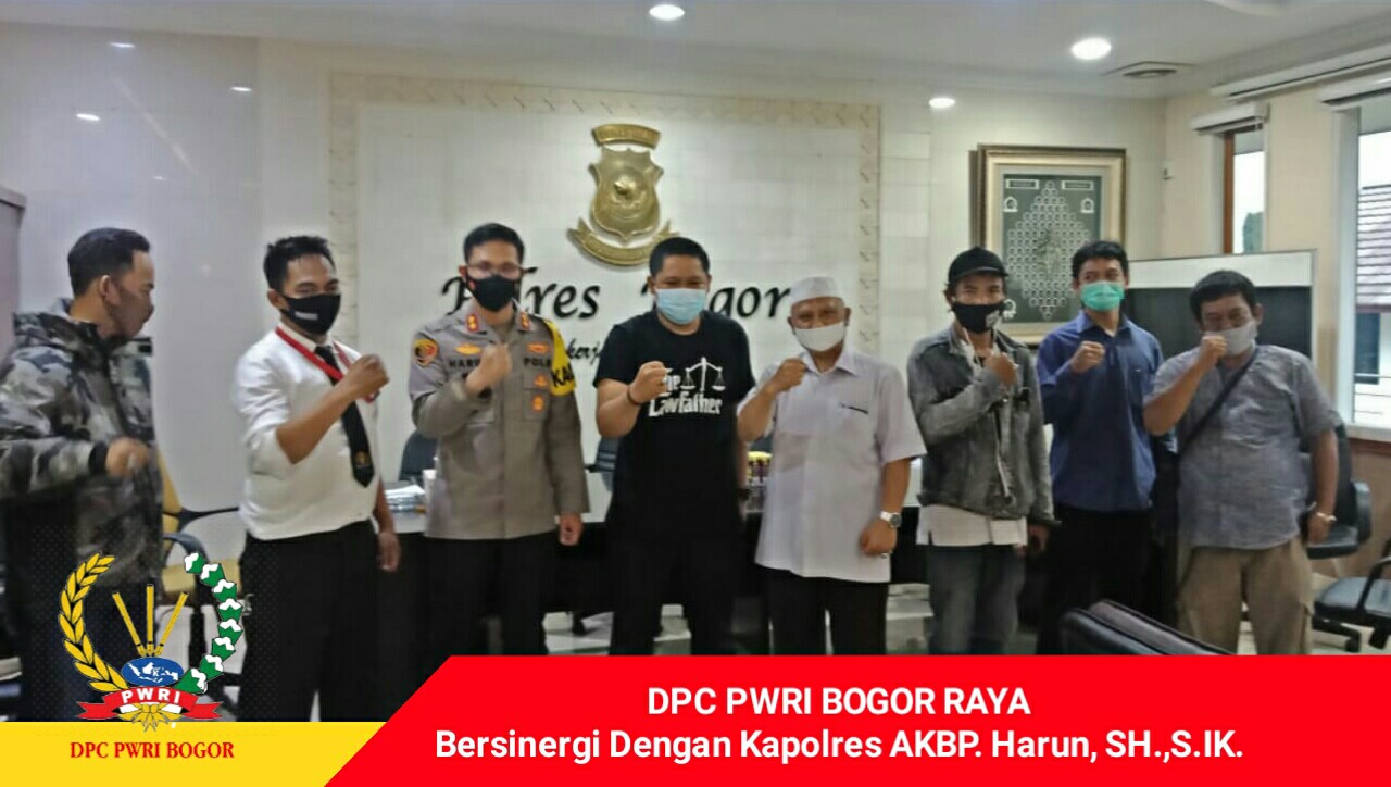Persatuan Wartawan Republik Indonesia (PWRI) Tingkatkan Sinergi dengan KaPolres   Bogor