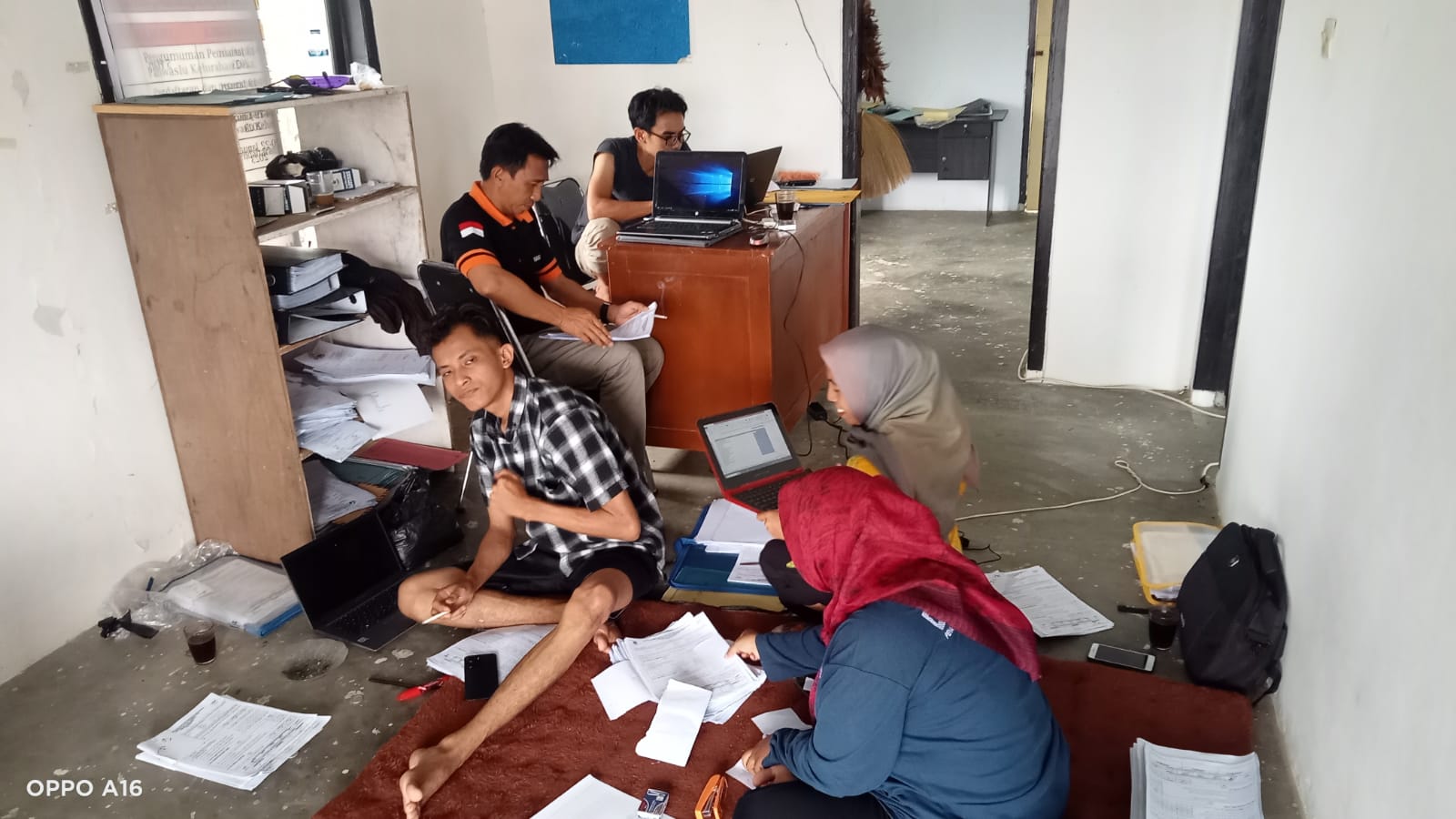 Persiapan Rapat Pleno Rekapitulasi Penghitungan Surat Suara Pemilu 2024 PANWASLU Kecamatan Tanjungsiang