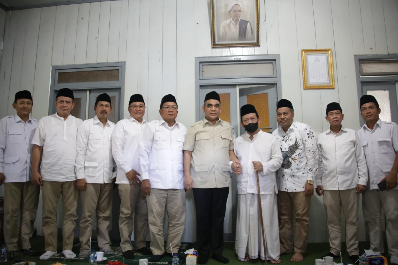 Pesan Mbah Munif kepada Partai Gerindra: Keselamatan Bangsa dan Umat Diutamakan