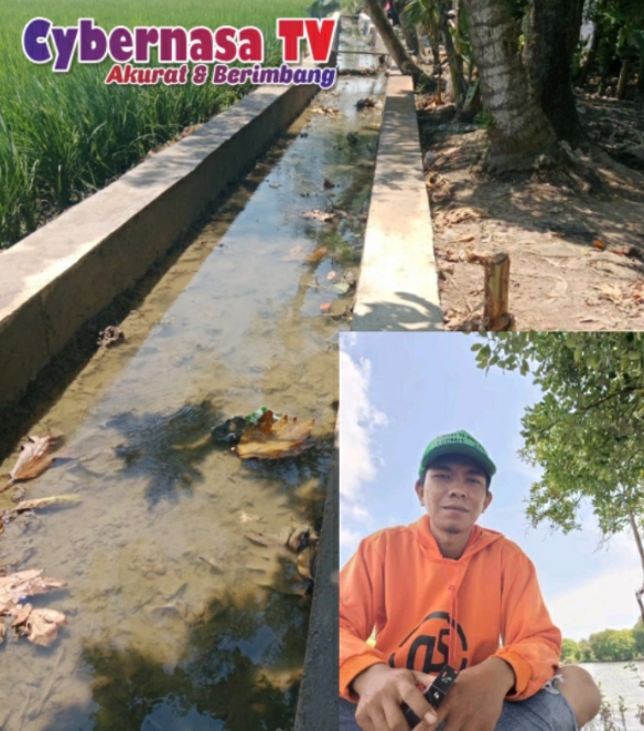 Petani Yang Ada Di Kecamatan Tambakdahan Sumringah Mendapatkan Bantuan  Rehabilitasi Saluran Irigasi Tuntas Di Bangun