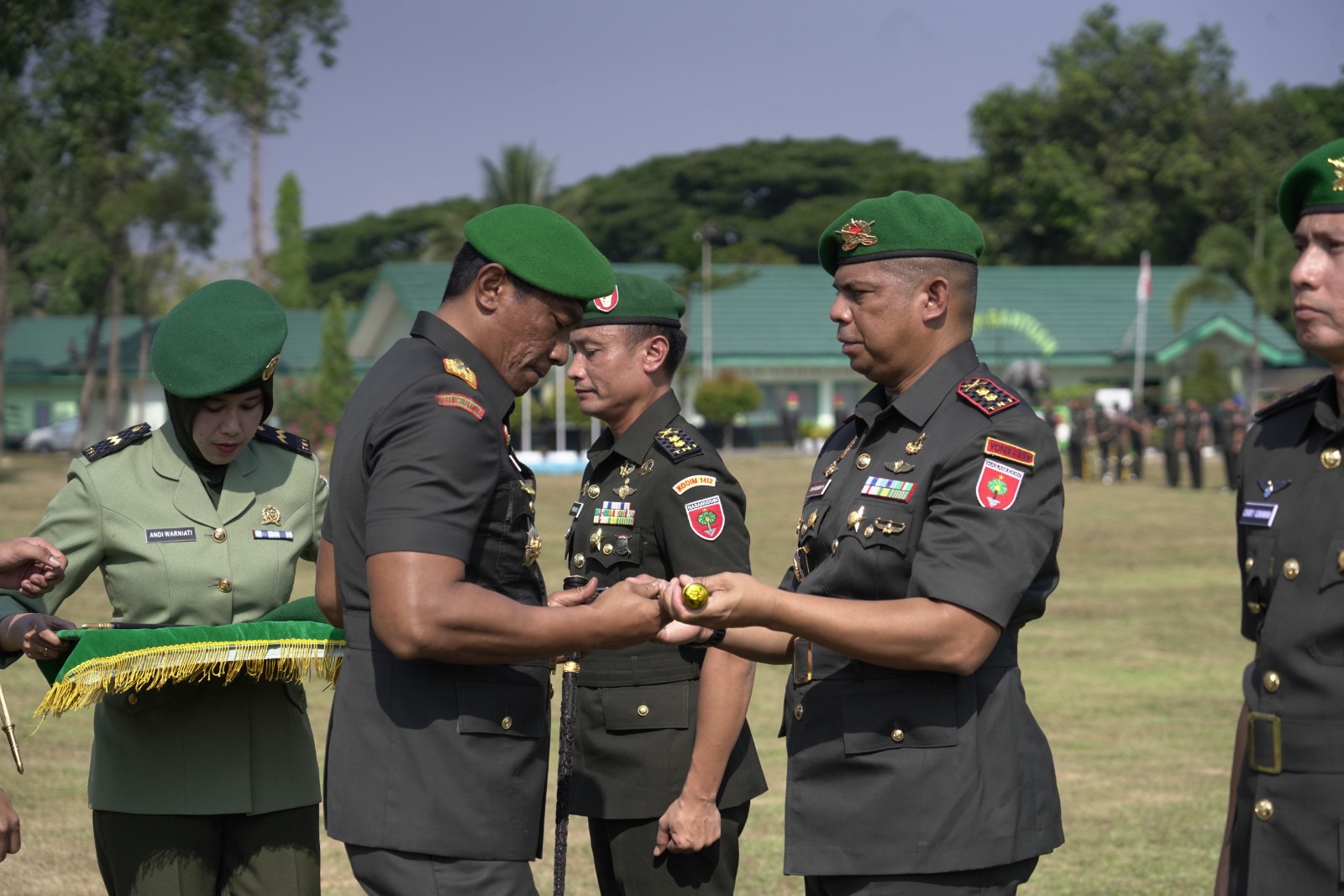 Pimpin Sertijab 2 Pejabat Dansat Jajaran Korem 143/HO, Ini Pesan Danrem 143/HO