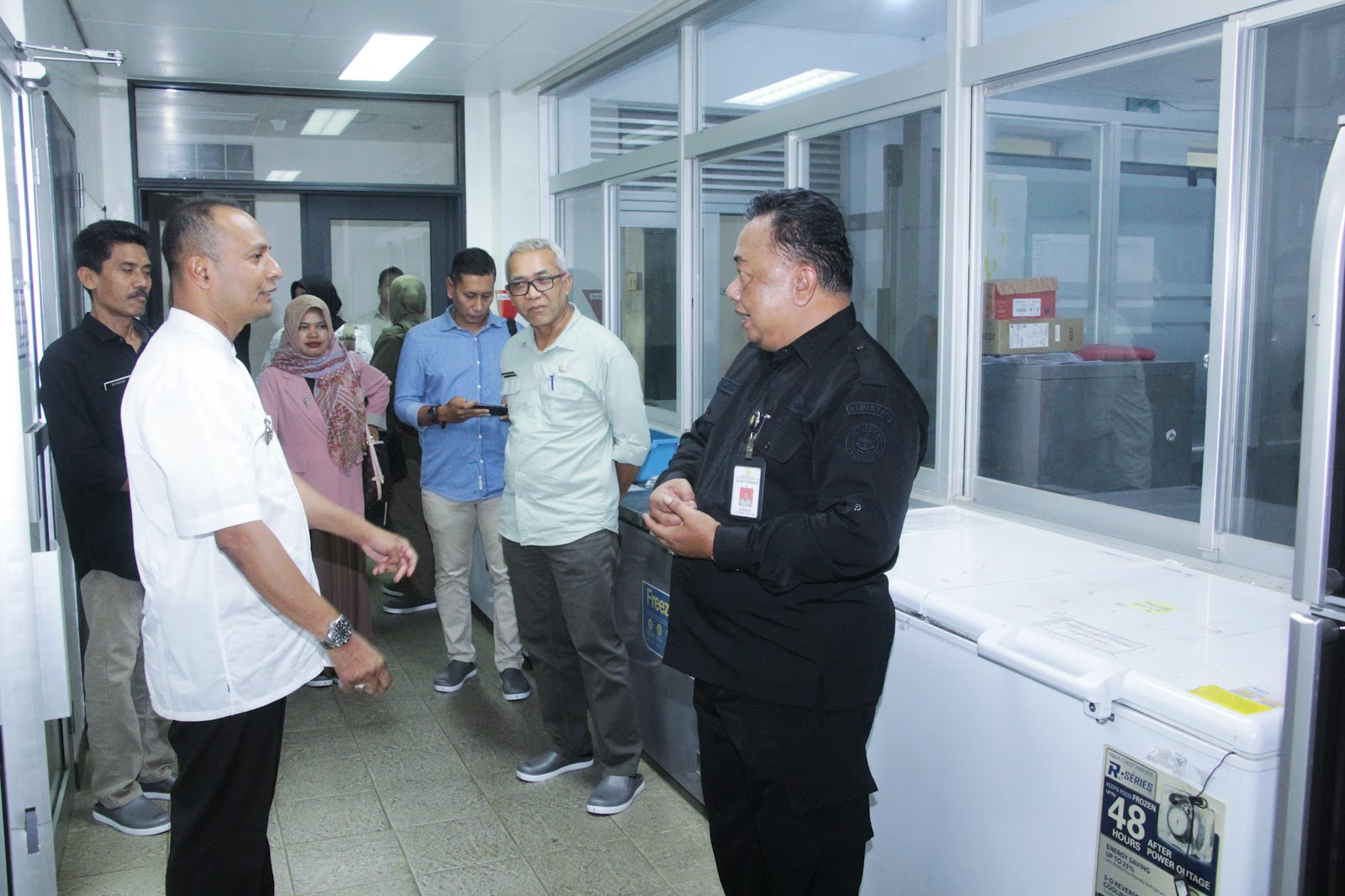 Pj.Bupati Subang Dr. Imran  Tinjau Balai Veteriner (B-Vet) Subang dan Berikan Motivasi Bagi Pegawai Balai