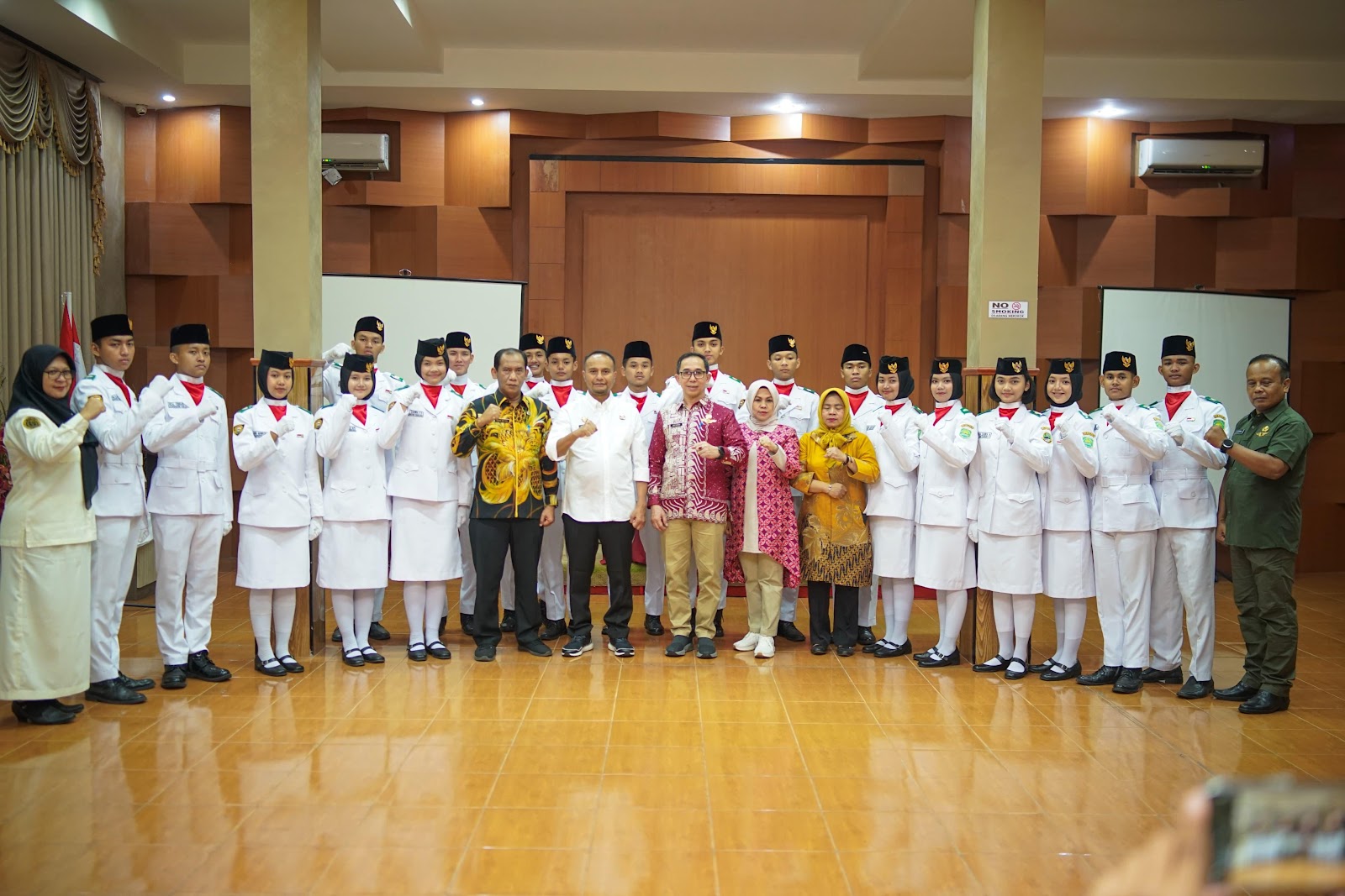 Pj Bupati Subang Hadiri Pemusatan Pelatihan PASKIBRAKA Tingkat Kabupaten Subang