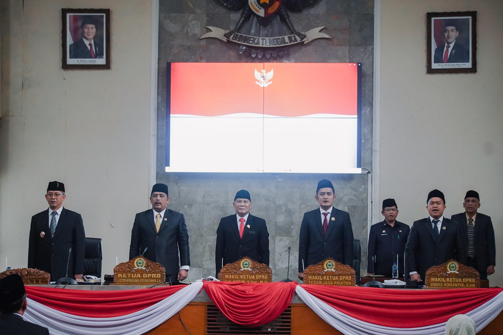 PJ. BUPATI SUBANG HADIRI PENETAPAN BUPATI DAN WAKIL BUPATI TERPILIH 2025-2030