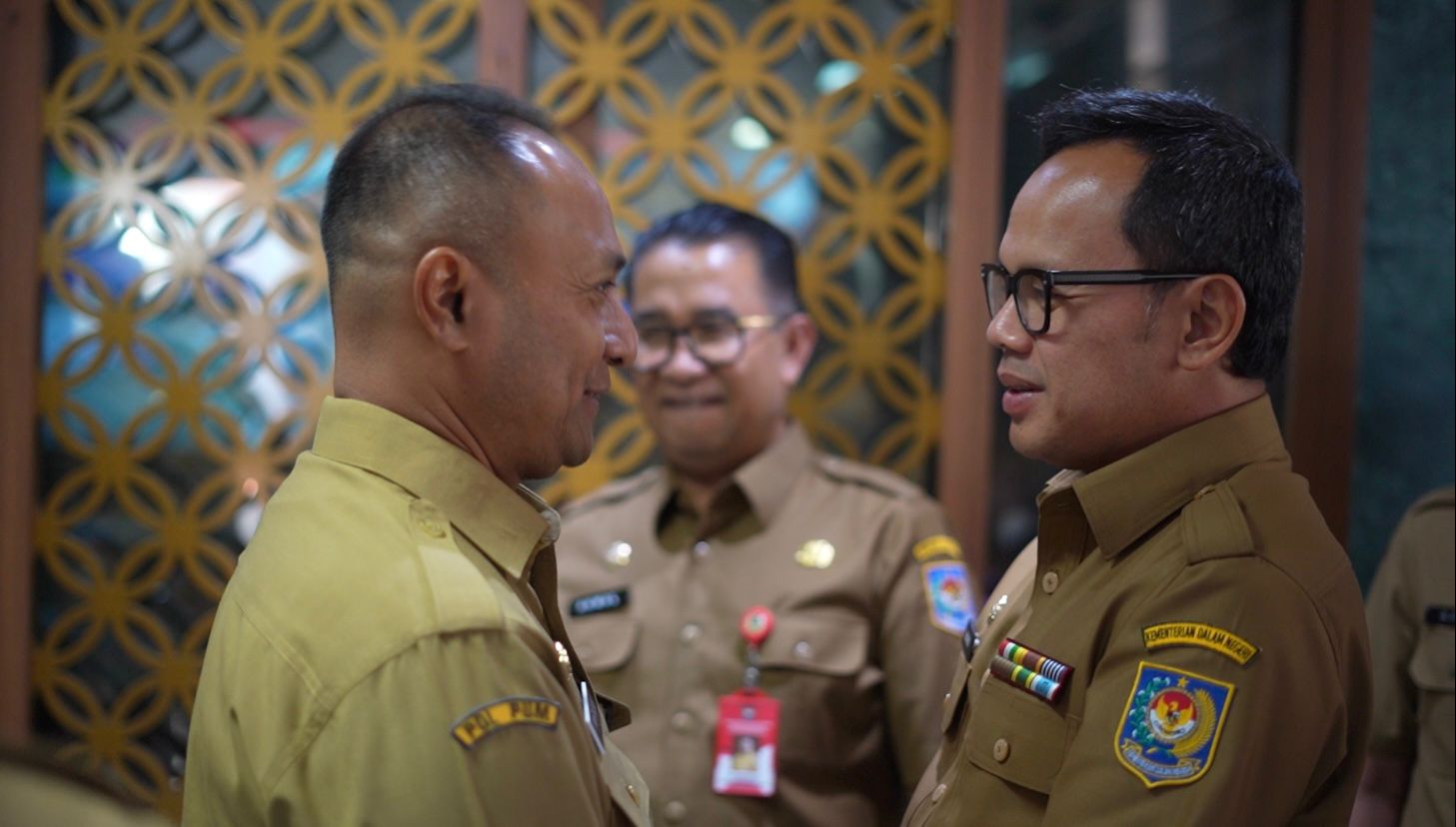 Pj. Bupati Subang Hadiri Penyambutan Wamendagri