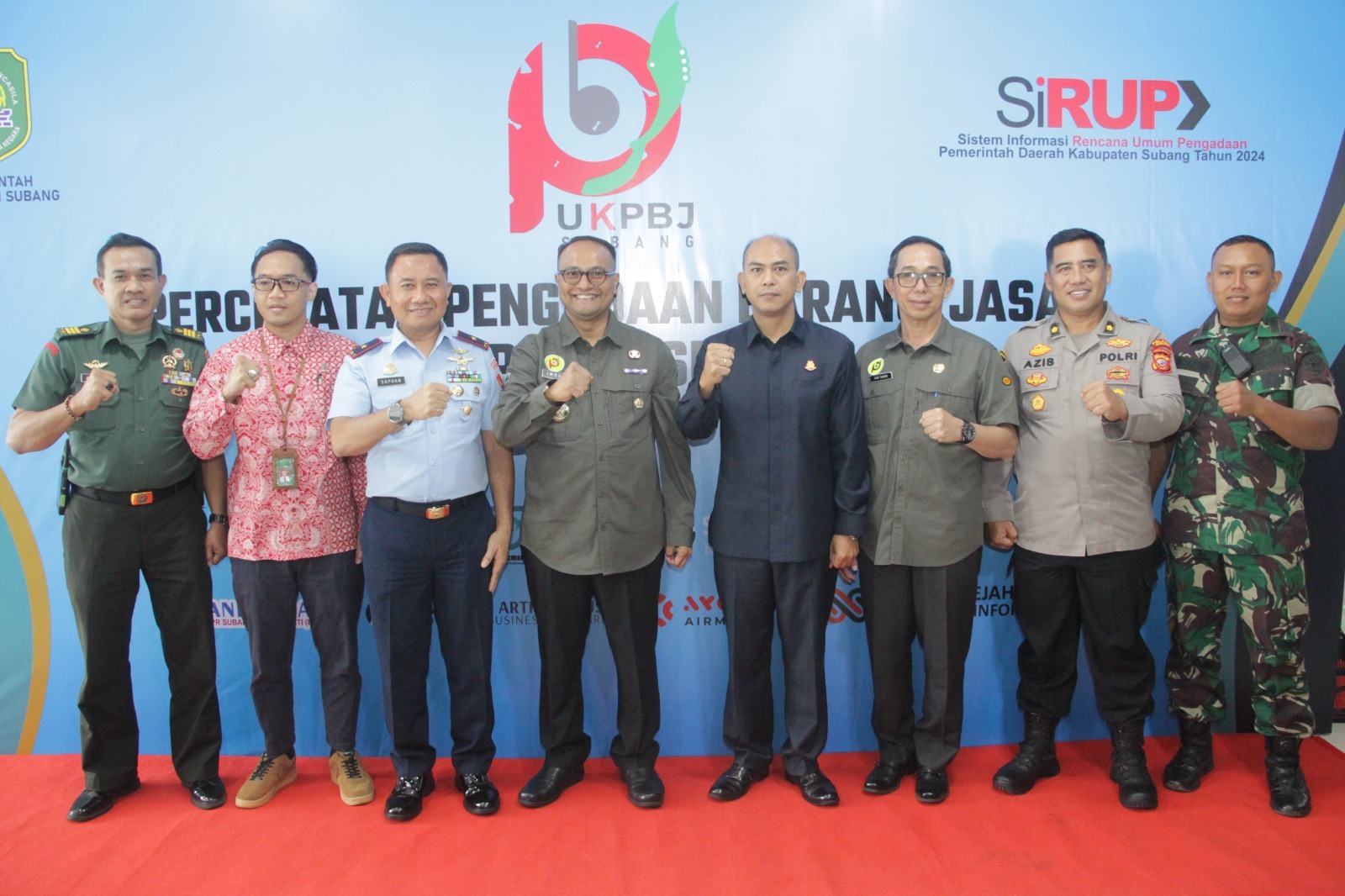 Pj. Bupati Subang Hadiri Percepatan Pengadaan Barang dan Jasa Kabupaten Subang Tahun 2024