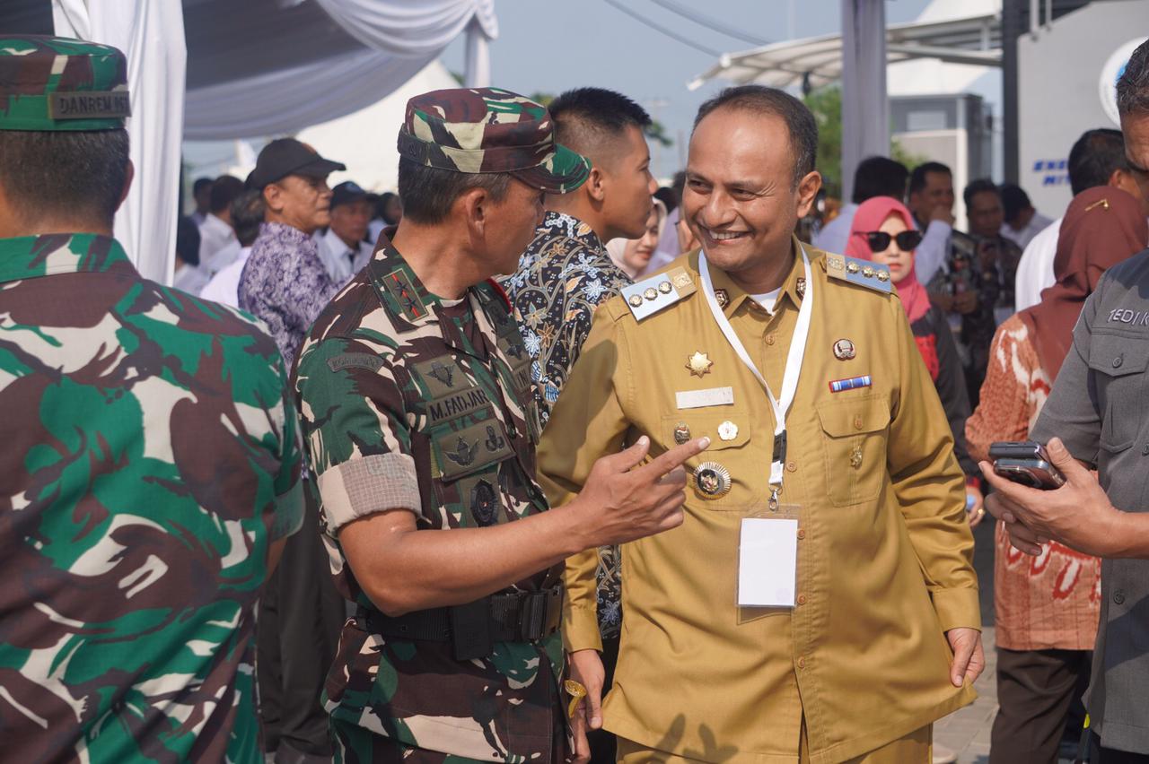 PJ BUPATI SUBANG HADIRI PERESMIAN MODELLING NILA OLEH PRESIDEN RI