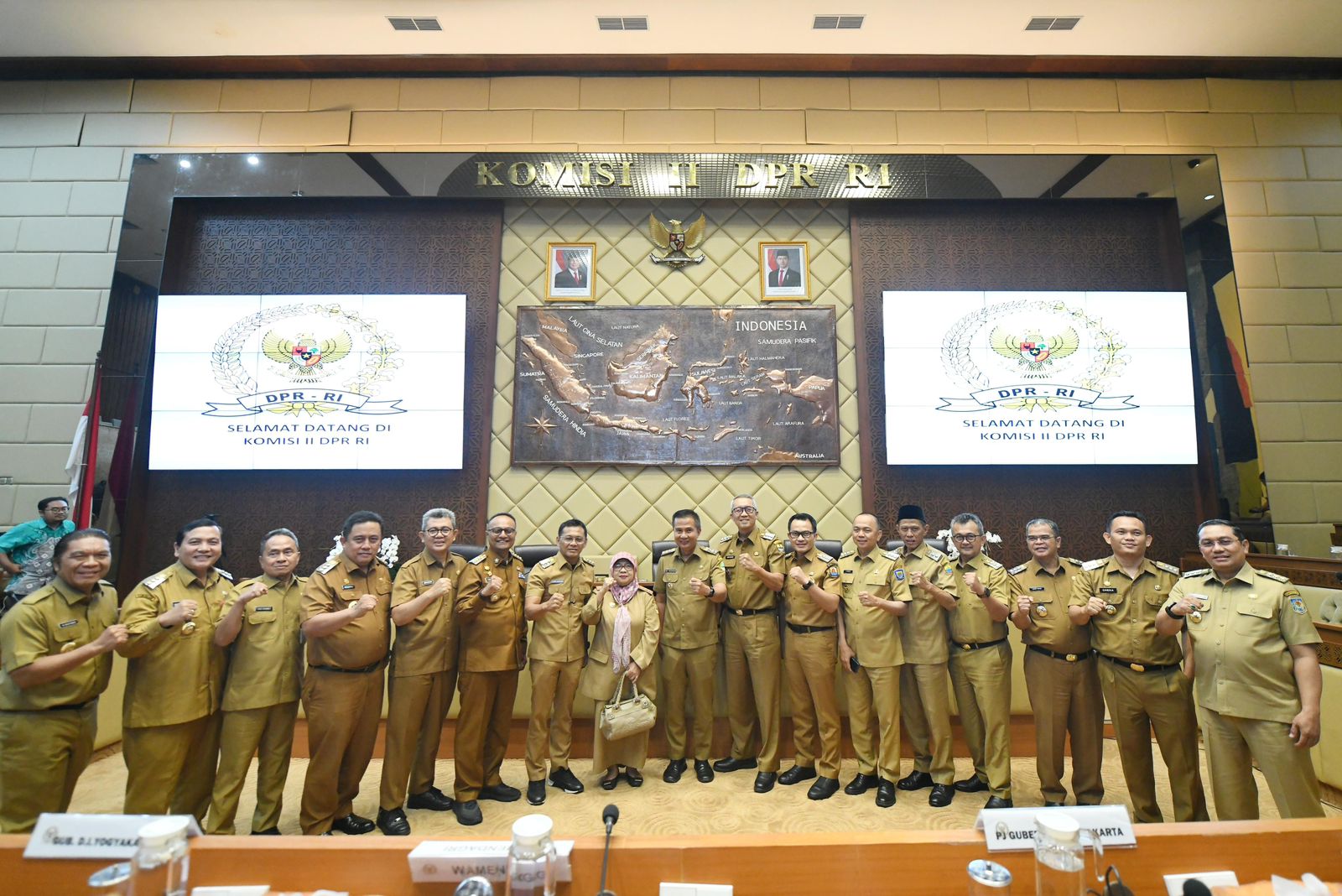 Pj Bupati Subang Hadiri Rapat Dengar Pendapat dengan Komisi II DPR RI Terkait Kesiapan Pilkada