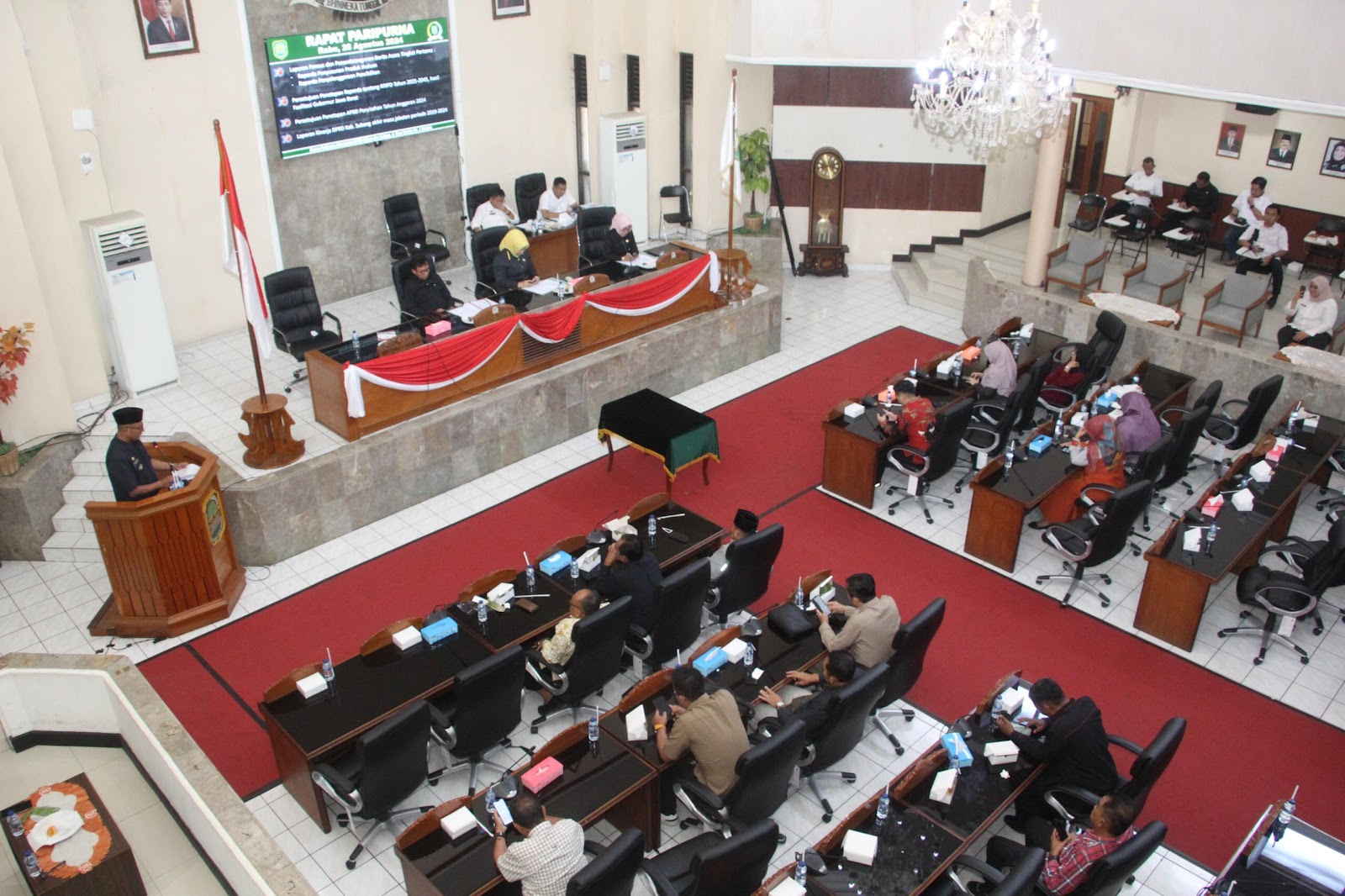 PJ Bupati Subang Hadiri Rapat Paripurna Terakhir DPRD 2019-2024, Tetapkan 2 Peraturan Daerah