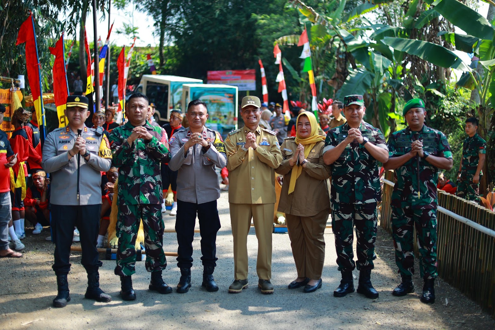 Pj Bupati Subang Ikut Penilaian Lapangan Lomba 3 Pilar Tingkat Nasional