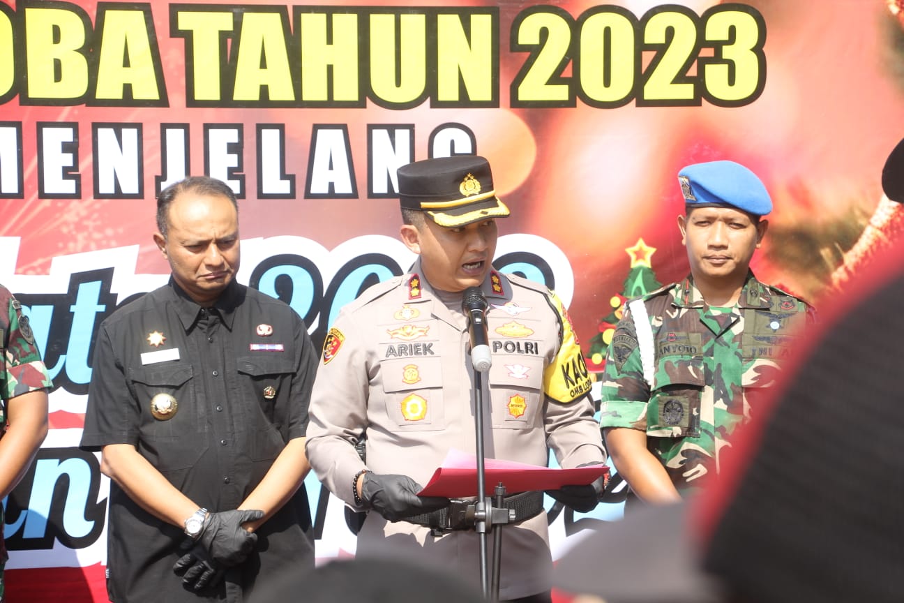 Pj. Bupati Subang Ikuti Apel Gelar Pasukan Operasi Lilin Lodaya persipan Nataru
