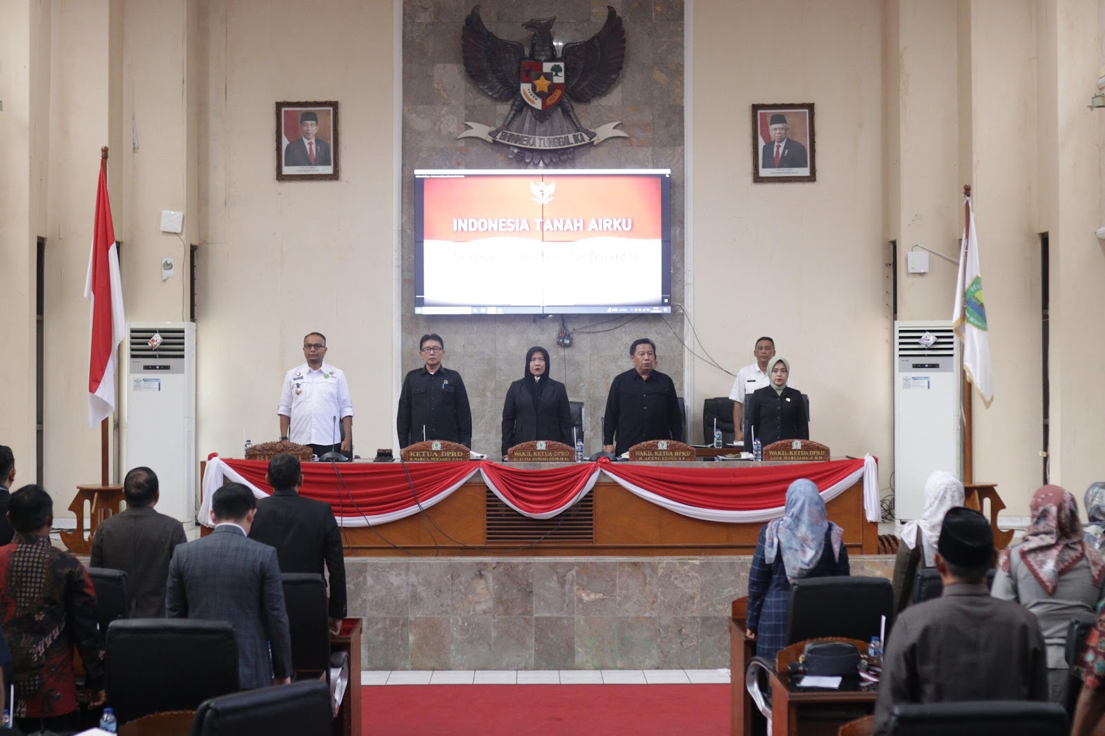 Pj. Bupati Subang Jawab Pandangan Umum Fraksi-fraksi DPRD atas KUA-PPAS Perubahan tahun 2024