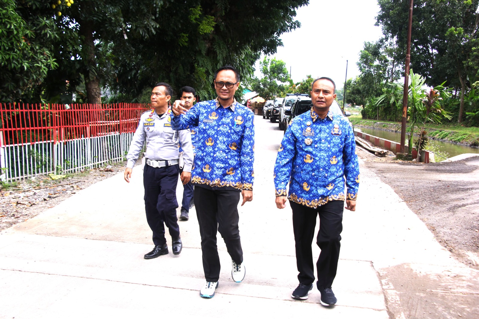 Pj. Bupati Subang Kembali Tinjau Pembangunan Jalan dan UMKM: Dorong Potensi Wisata dan Ekonomi Daerah