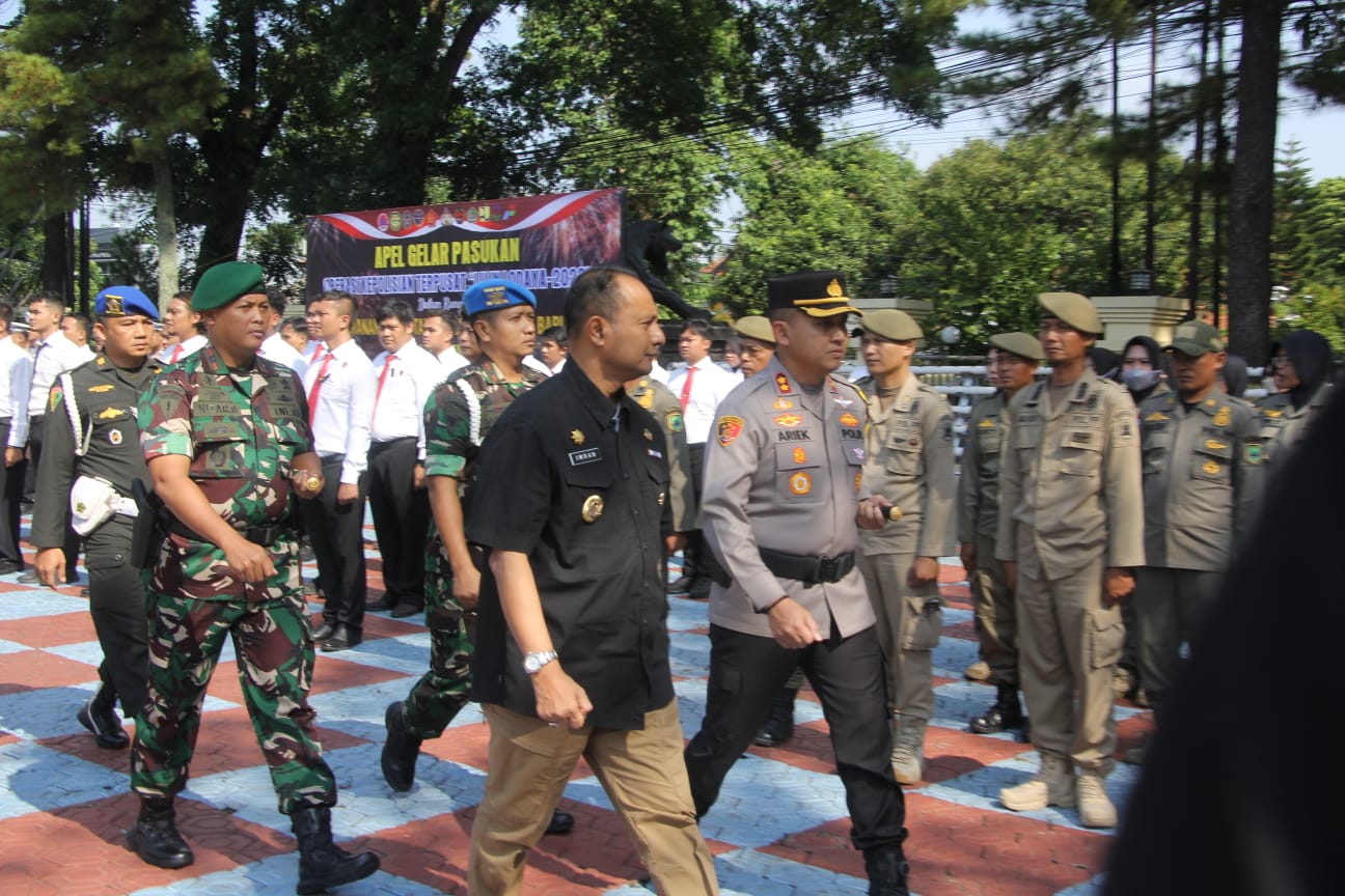 Pj. Bupati Subang Laksanakan Pemusnahan Narkoba agar Kondusifitas menjelang Nataru