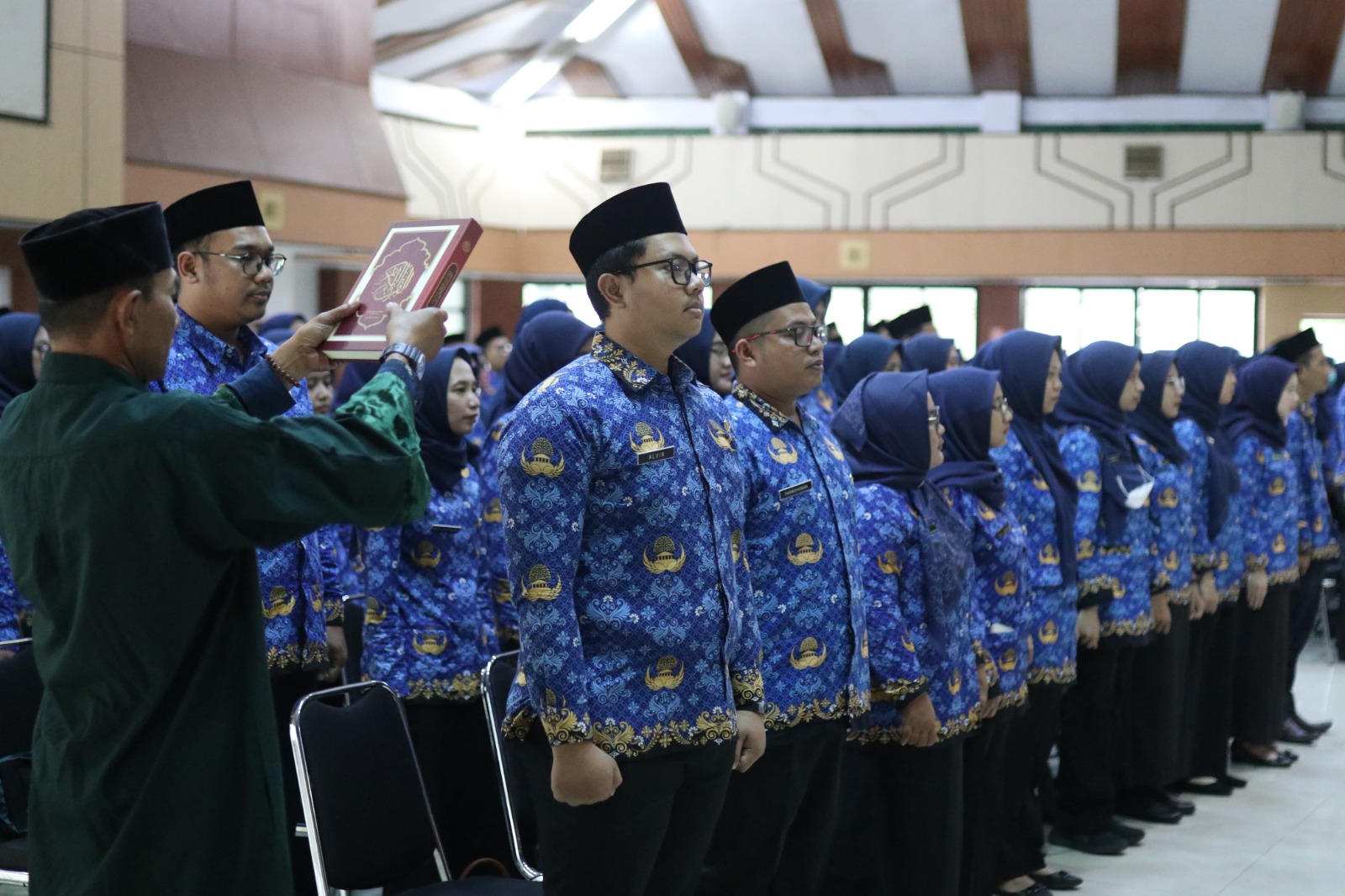 Pj. Bupati Subang Menghadiri Pelantikan & Pengambilan Sumpah Jabatan Pejabat Fungsional