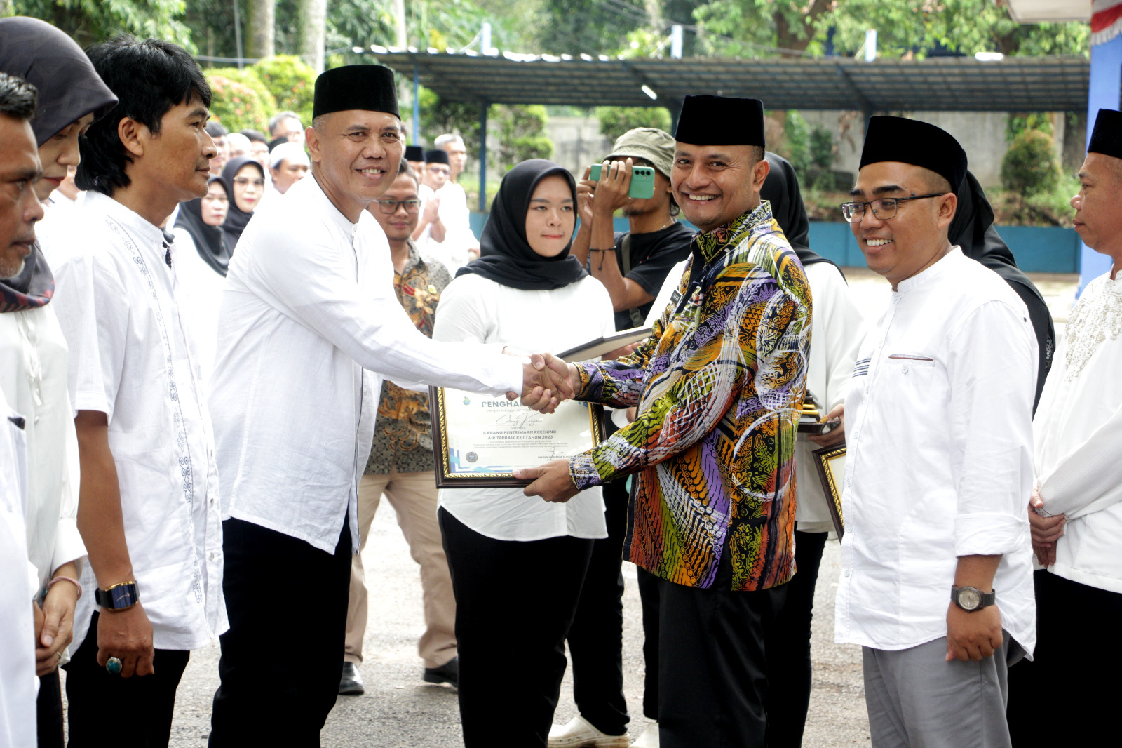 Pj. Bupati Subang pimpin Apel Besar dan Halal Bi halal Perumda Air Minum Tirta Rangga Kab. Subang tahun 2024