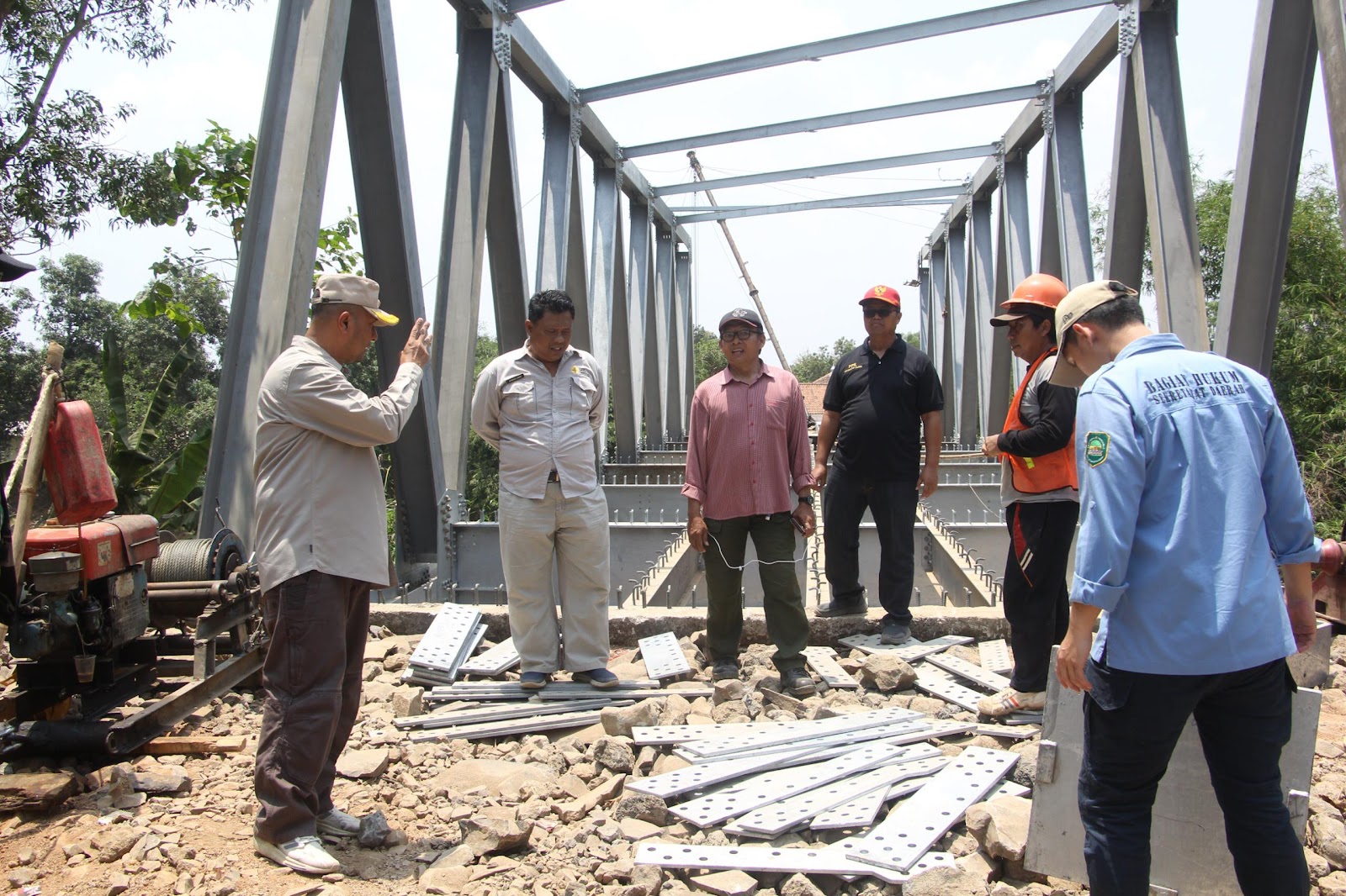Pj. Bupati Subang Tinjau Proyek Infrastruktur 2024, Kawal Pengerjaan Selesai Tepat Waktu