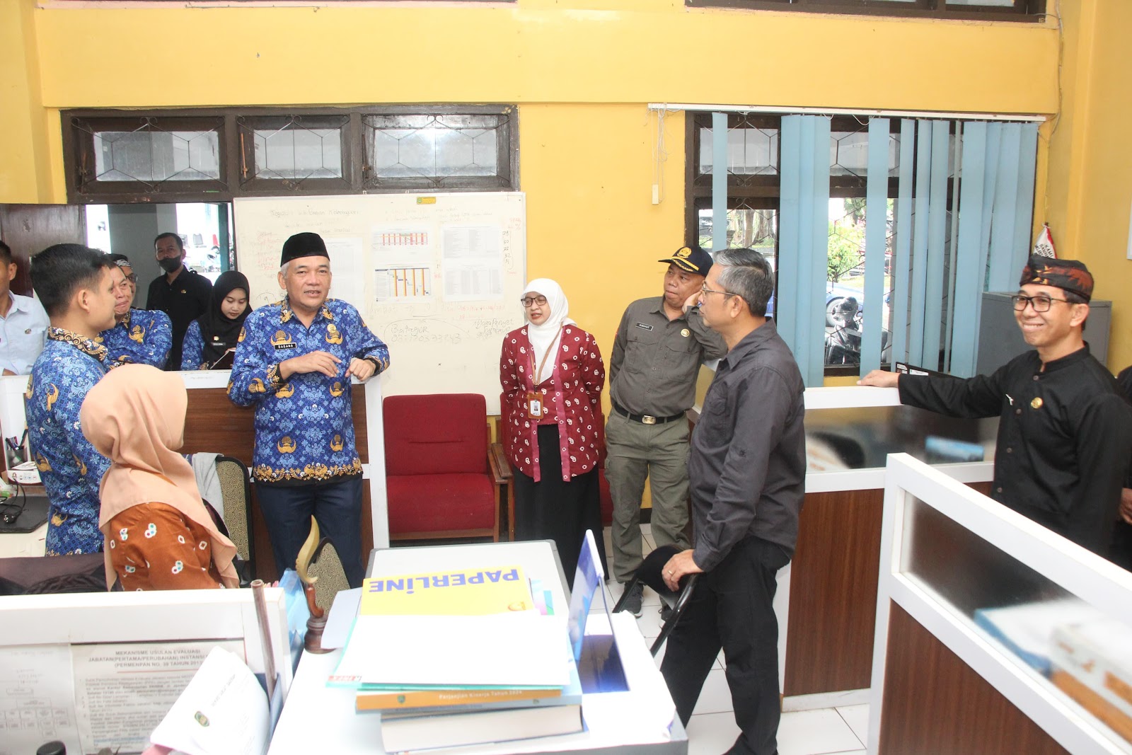 Pj. Bupati Subang Tinjau Ruang Pelayanan di Lingkungan Setda