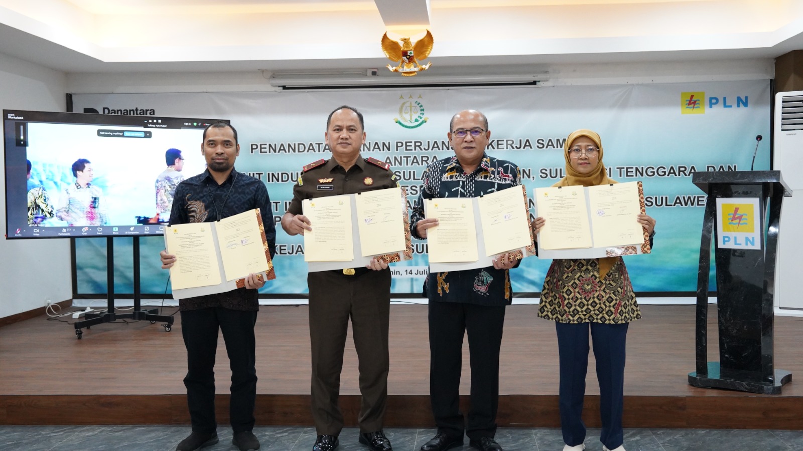 PLN dan Kejaksaan Tinggi se-Sulawesi Perkuat Sinergi Hukum, Teken PKS Dukung Pembangunan Infrastruktur Ketenagalistrikan