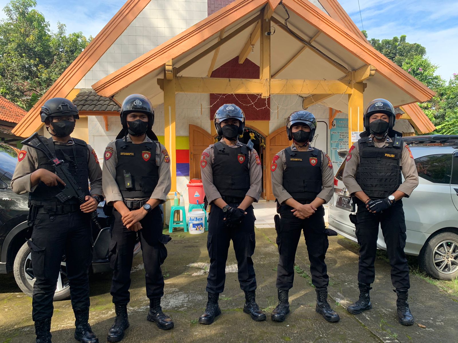 Polres Subang Himbau Umat Nasrani Terapkan Prokes