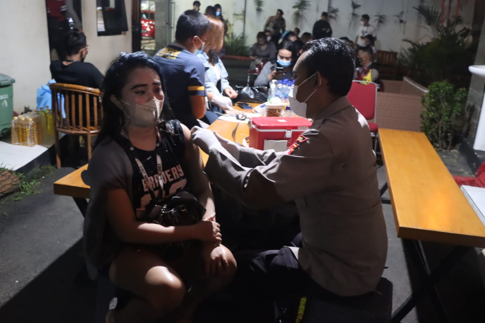Polres Subang Kembali Kebut Vaksinasi