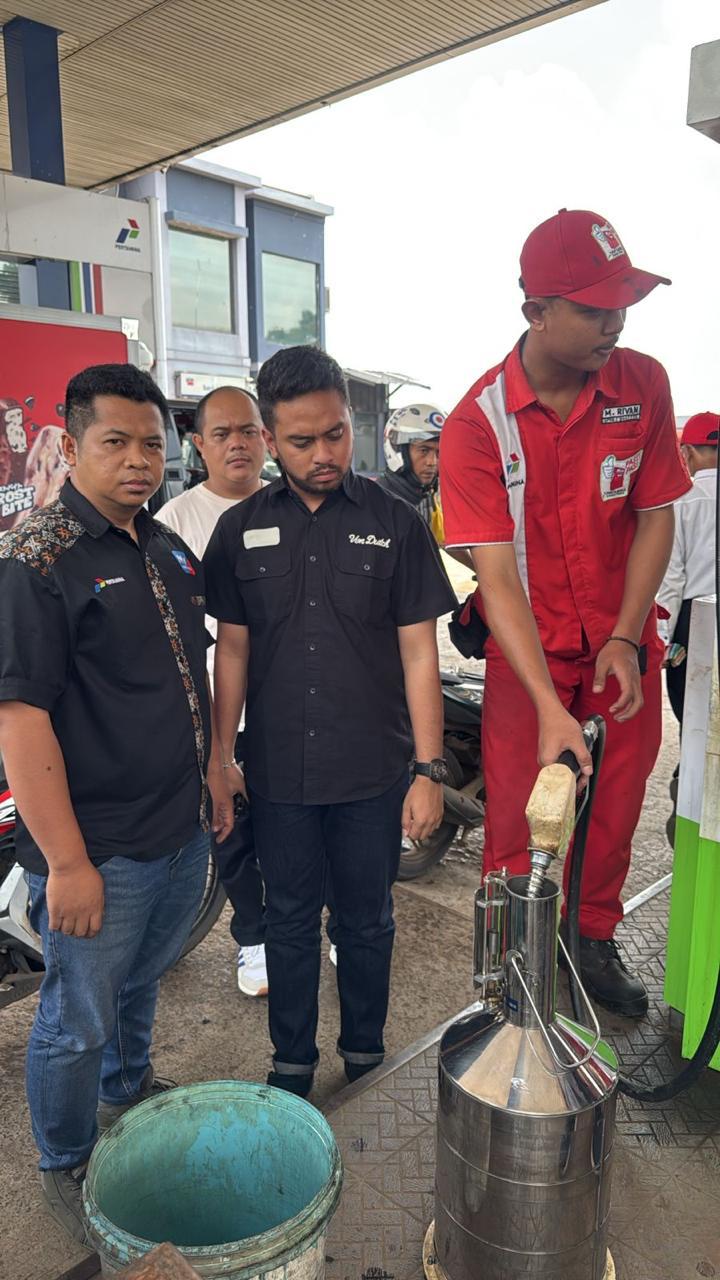 Polres Subang Sidak SPBU untuk Pastikan Kualitas dan Takaran BBM Jelang Ramadhan 2025
