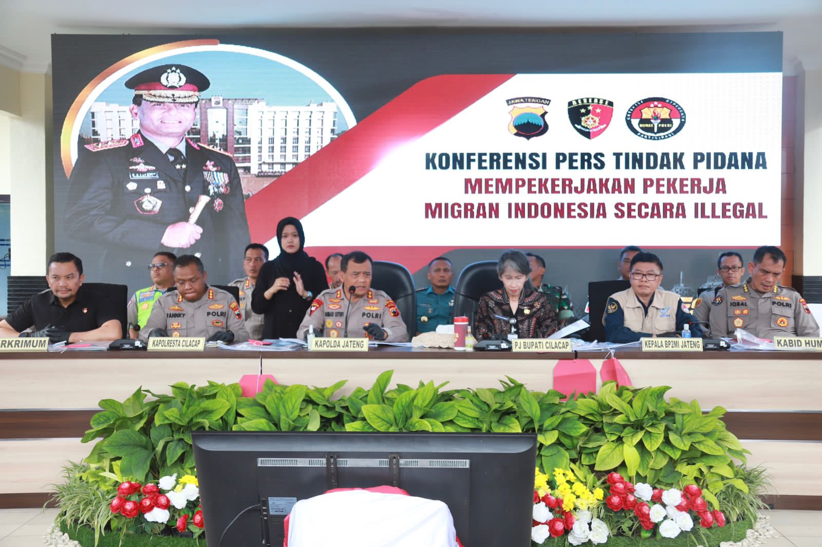Polresta Cilacap Ungkap Kasus TPPO ( tindak pidana perdagangan orang ) Modus Pekerja Migran Ilegal Jaringan Indramayu