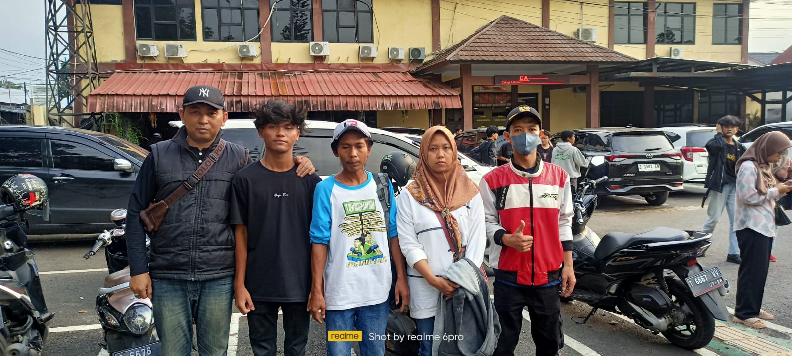 Polsek Jalan Cagak  Amankan Aksi Tawuran Remaja