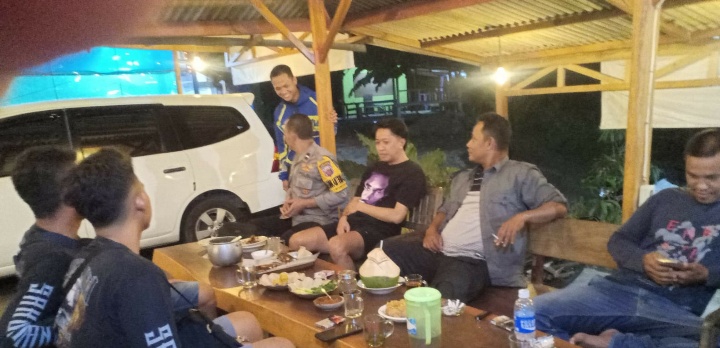 Polsek Jatigede Laksanakan Patroli Blue Light Antisipasi Gangguan Kamtibmas