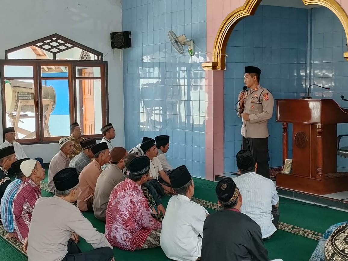 POLSEK Tanjungsiang Ciptakan Situasi Kamtibmas Aman dan Kondusif Saat Bulan Ramadan