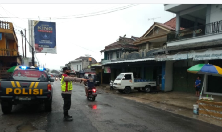 Polsek Tanjungsiang Laksanakan Patroli Ngabuburit Di Bulan Ramadhan