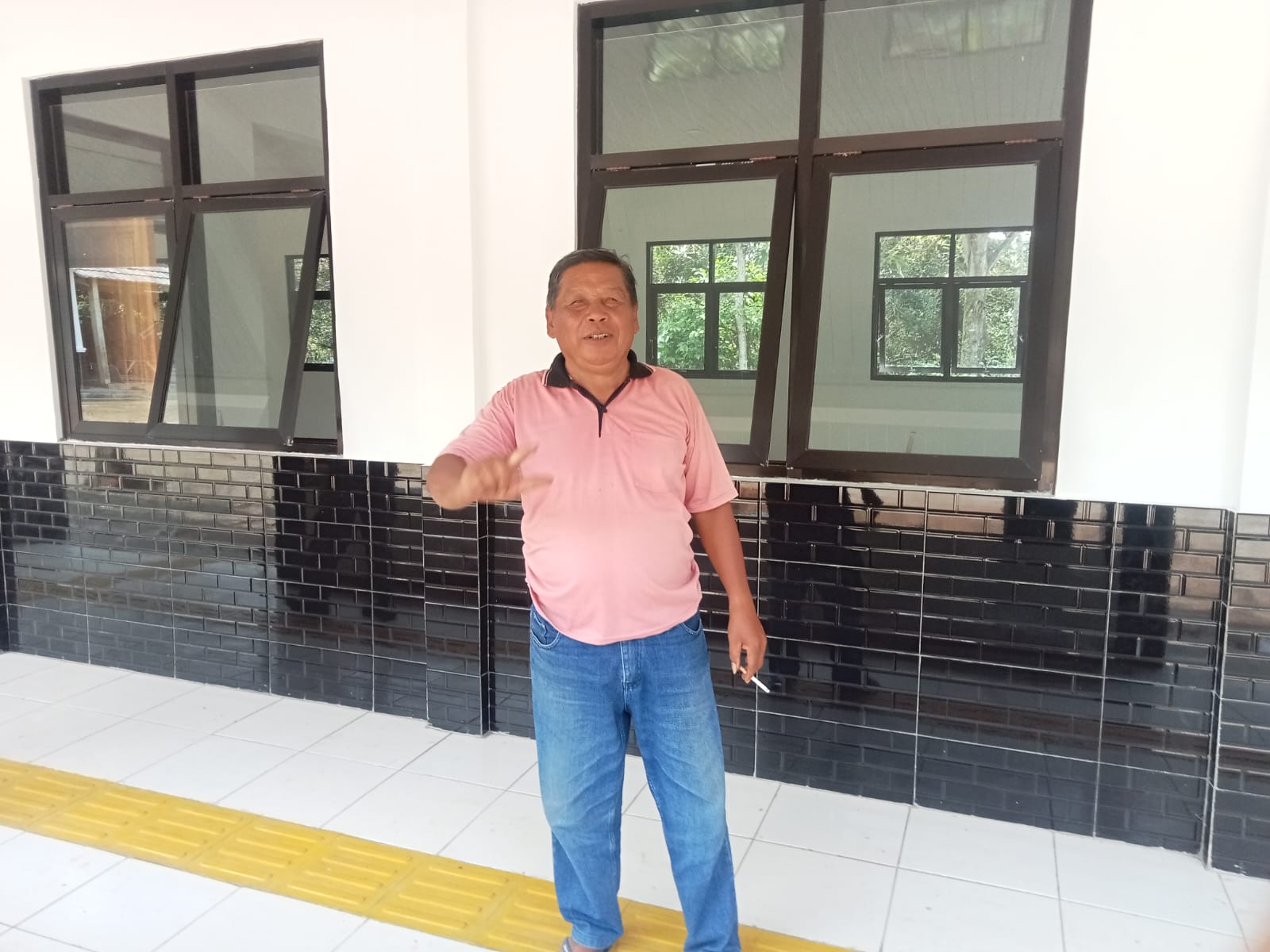 Program Revitalisasi SDN  Kartajaya Berjalan 50 ℅ Selesai
