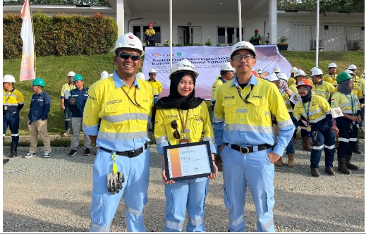 PT DAHANA Raih Penghargaan Zero LTI dari PT Citra Palu Minerals