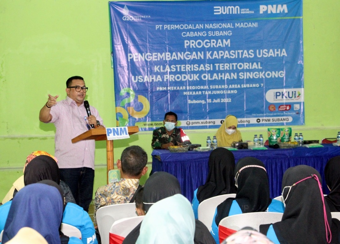PT. PNM akan siap membantu para pelaku UMKM