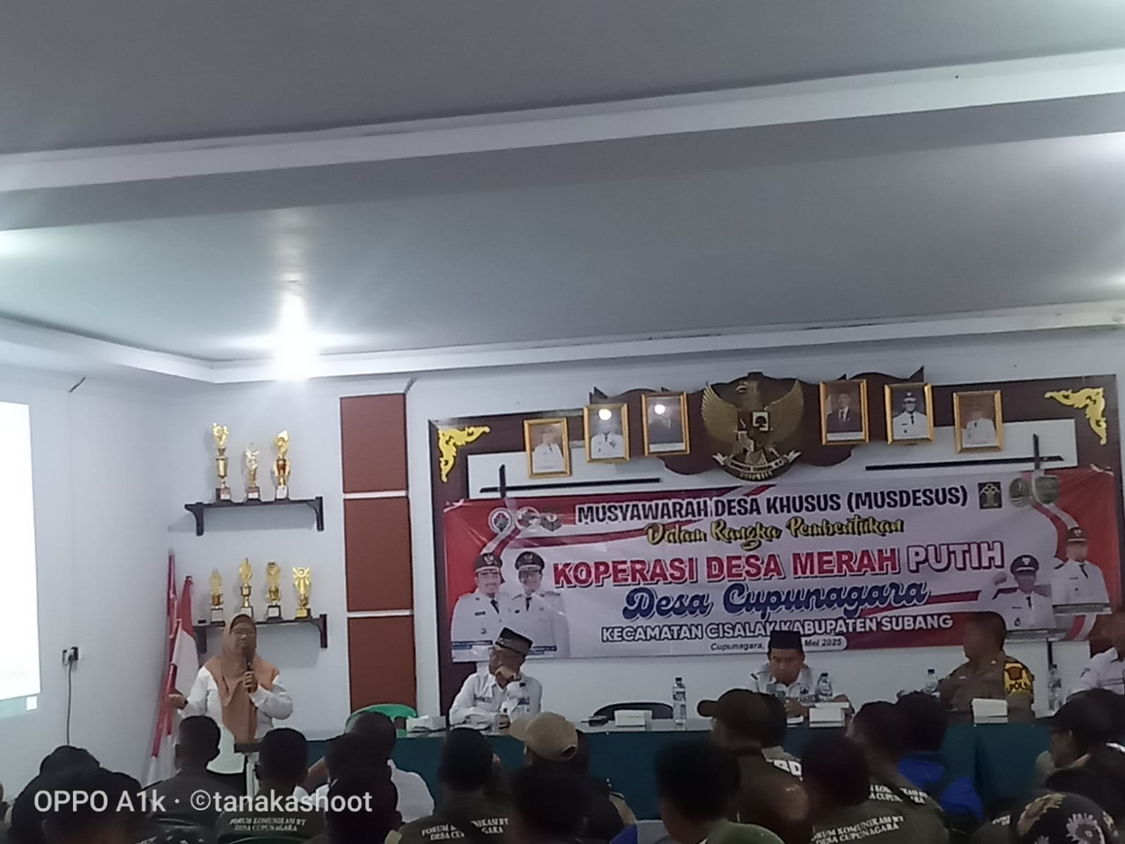 "MUSDESUS" Desa Cupunagara Pembentukan Koprasi Merah Putih,Camat Kec.Cisalak : Berharap KMP Bisa Mengakses Kebutuhan Warga Dan Pengurus Yang Amanah ! !