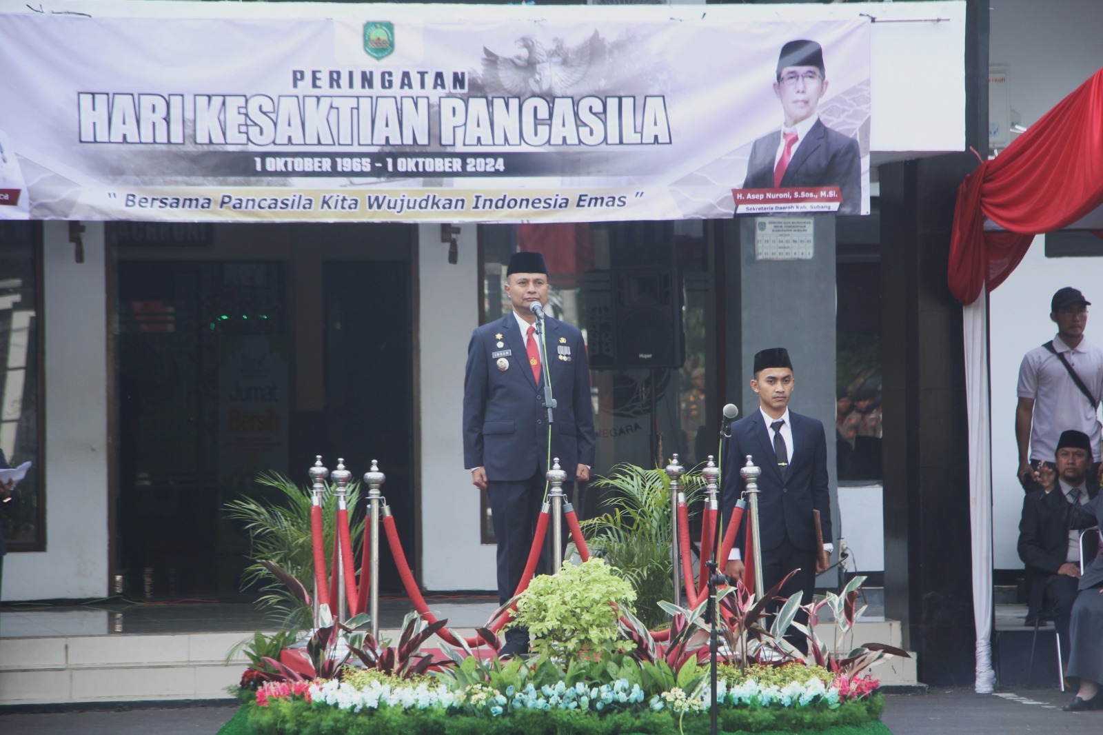 "Subang Peringati Hari Kesaktian Pancasila 2024: Wujudkan Indonesia Emas dengan Nilai-Nilai Pancasila"