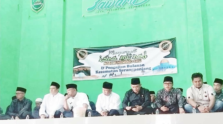 Rajaban Tingkat Kecamatan Serang Panjang Bertempat Di Aula Kecamatan