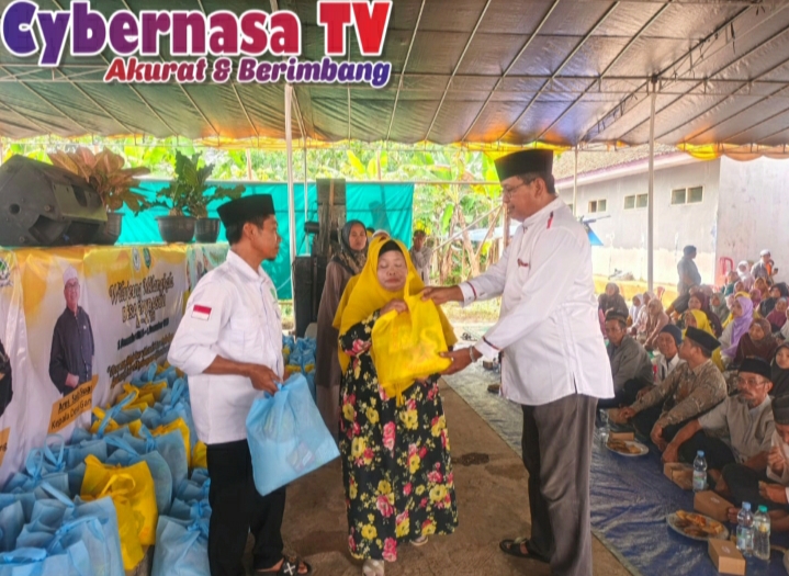 Rangkaian Kegiatan Milangkala Desa Gandasoli Ke 41,Hari Ke 5 Pemberian Santunan Dan Tabligh Akbar